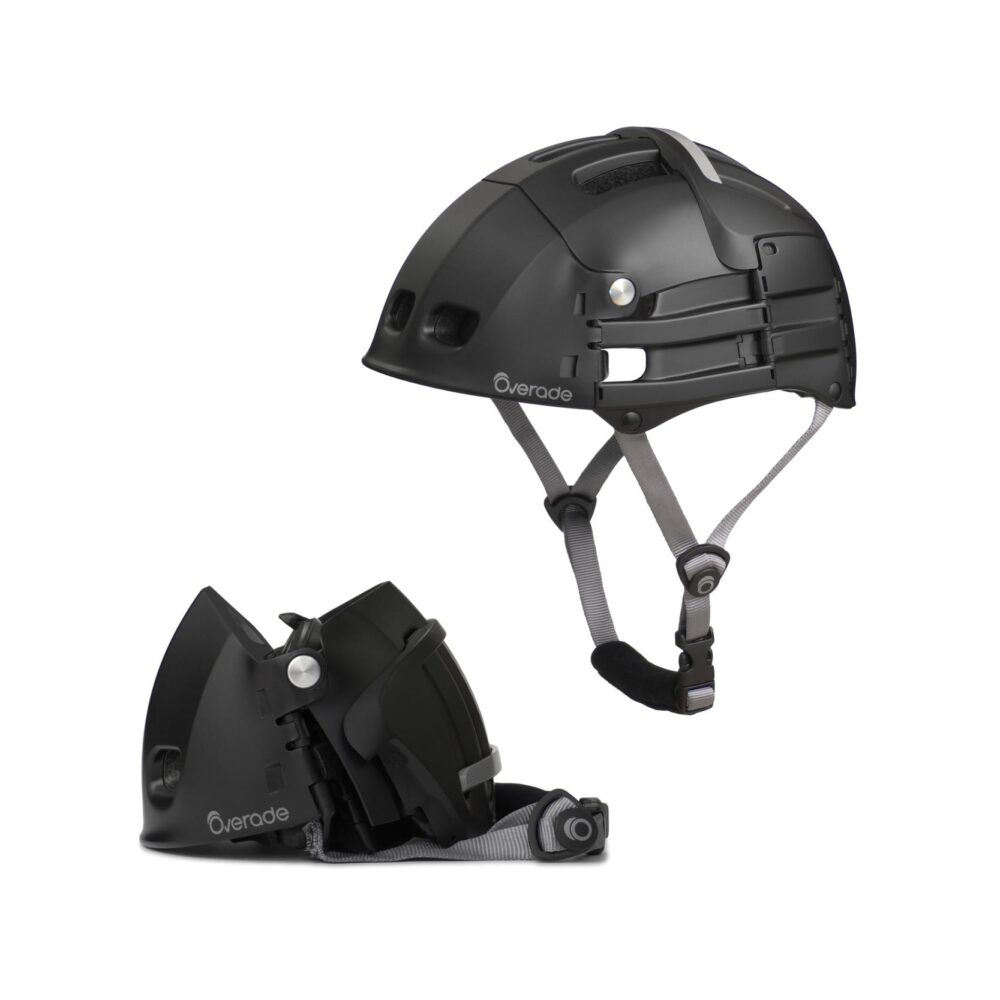 Casque pliable noir | Overade Plixi Fit